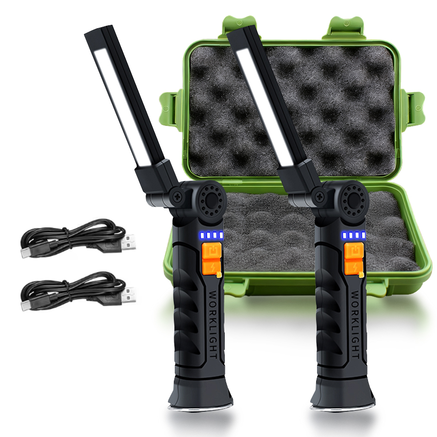 Outdoor Lighting Waterproof - Lampu Pencari COB LED Portabel Dengan