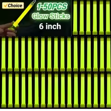 Outdoor Lighting Effects - 1-50 buah Tongkat Bercahaya Militer 6