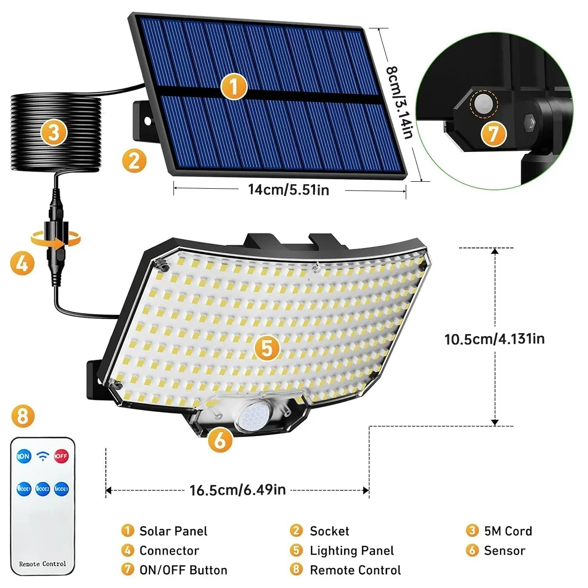 Lampu Luar Ruangan Tenaga Sury - Outdoor Lighting Waterproof ulasan dan harga