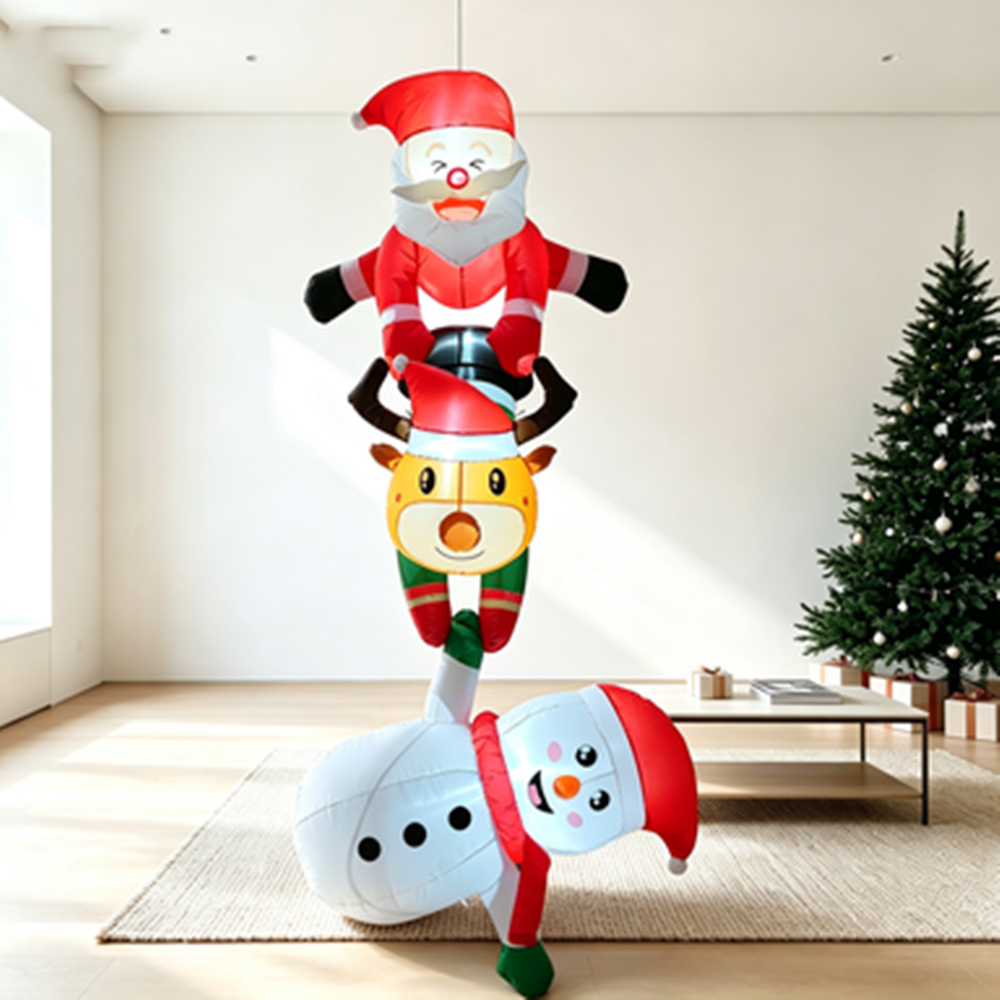 Set Boneka Salju & Rusa Natal  - Outdoor Lighting Effects ulasan dan harga