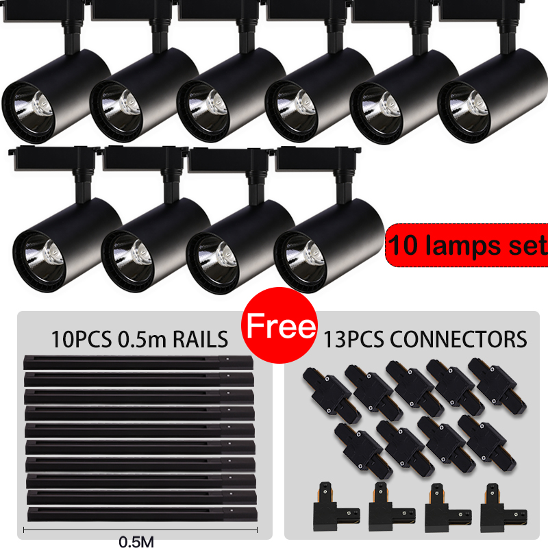 Lampu Track 50W Lampu Langit-l - Outdoor Lighting Track ulasan dan harga