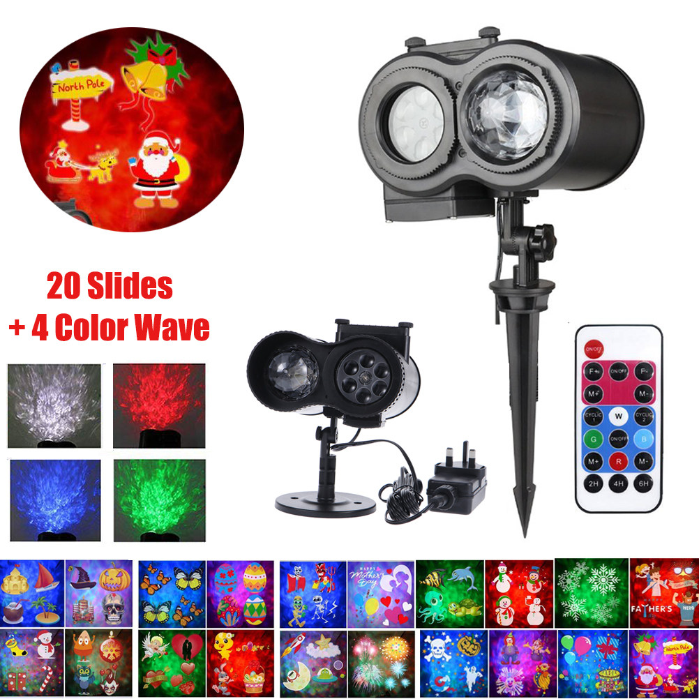 Lampu Proyektor LED Natal Taha - Outdoor Lighting Uk ulasan dan harga