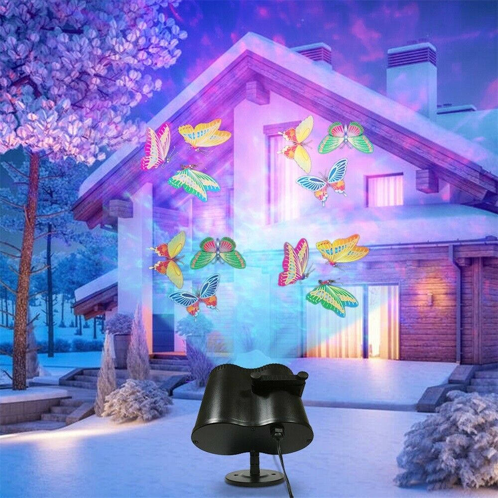 Lampu Proyektor LED Natal Taha - Outdoor Lighting Uk ulasan dan harga
