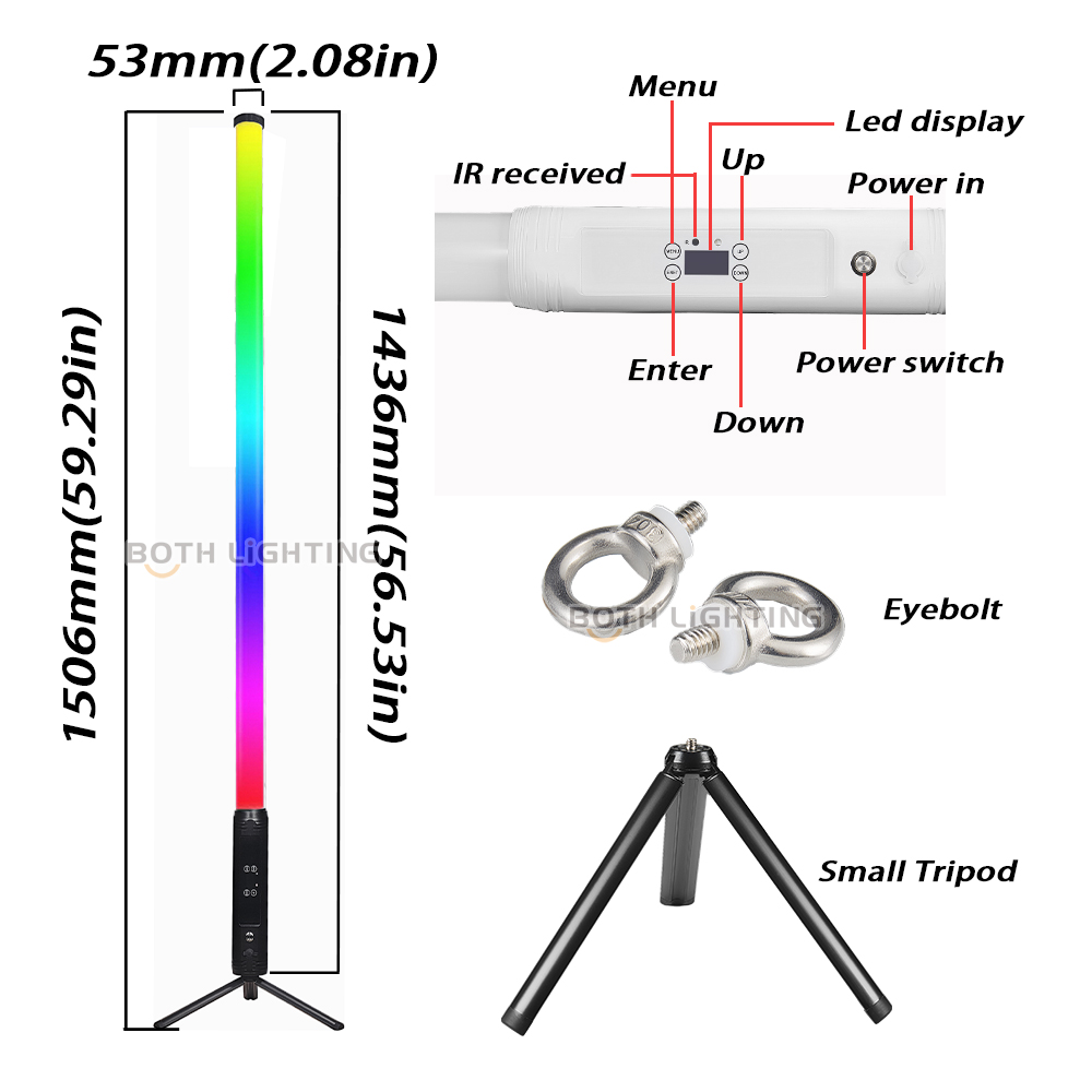 Set Lampu LED Tube Wireless 4p - Outdoor Lighting Wireless ulasan dan harga
