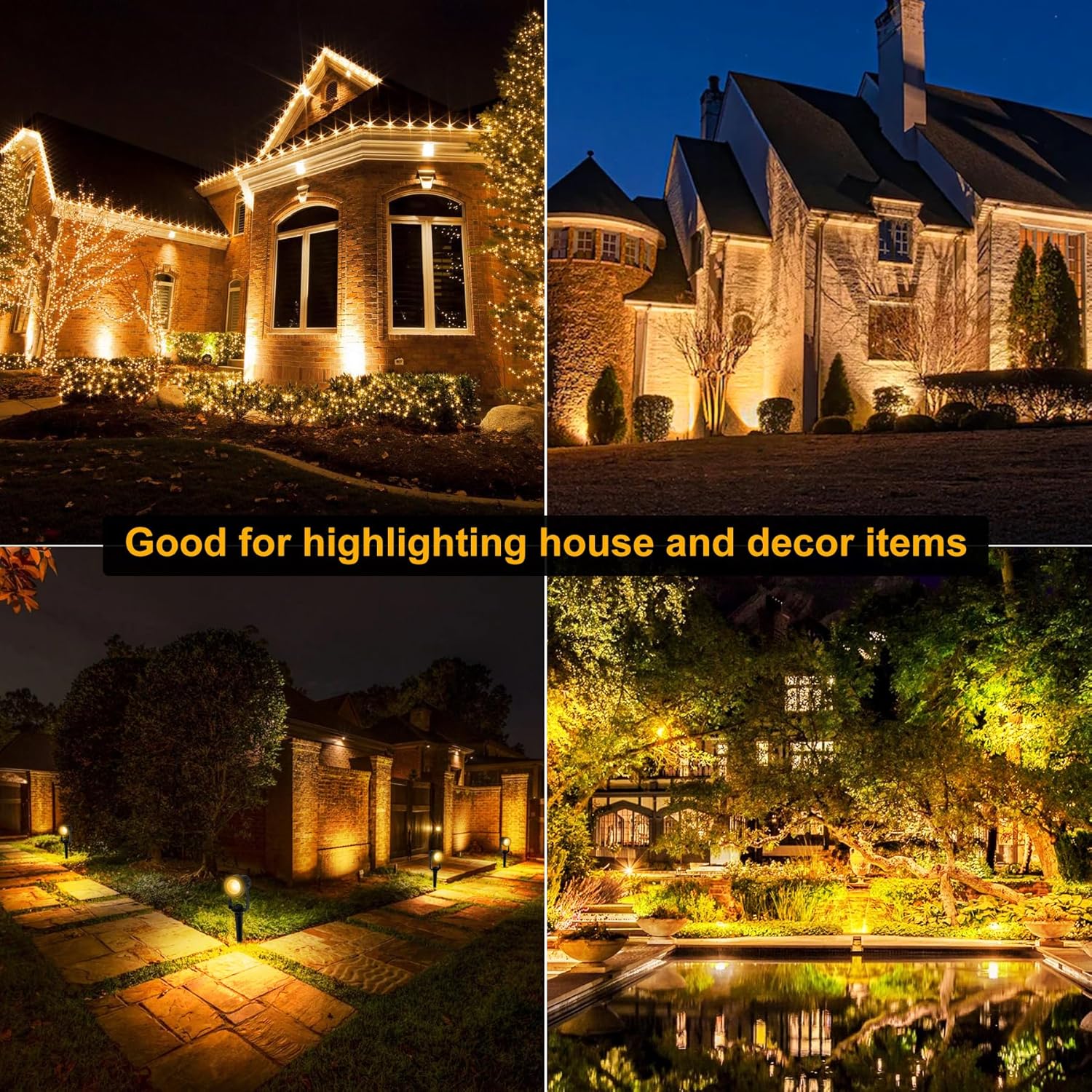 Lampu sorot luar ruangan 3000K - Outdoor Lighting Uk ulasan dan harga